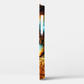 Abstract artistic golden light background. Fine de Case-Mate iPhone Case (Achterkant / Links)