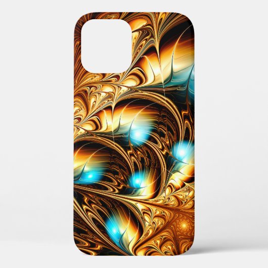 Abstract artistic golden light background. Fine de Case-Mate iPhone Case (Achterkant)