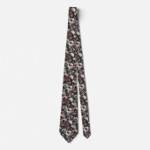 Abstract Artistiek Boho Whimsisch Geometrisch Patr Stropdas (Voorkant)