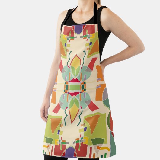 Abstract artistiek, naadloos patroon. Colo Schort (Insitu)