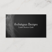 Abstract artistiek Visitekaartje (Achterkant)