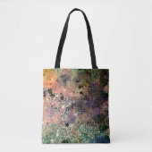 Abstract artsy glitter tas (Voorkant)