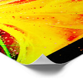 Abstract astronomisch spincanvas afdrukken poster (Hoek)