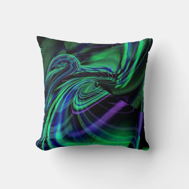 Abstract Aurora Borealis-Sierkussen Kussen (Voorkant)