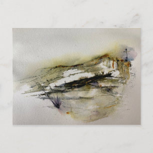 Abstract Autumn Colour Landschap Briefkaart