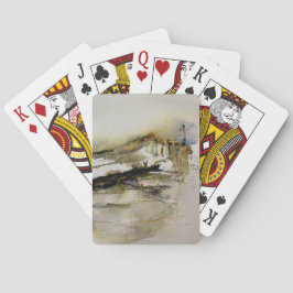 Abstract Autumn Colour Landschap Pokerkaarten