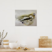 Abstract Autumn Colour Landschap Poster (Keuken)
