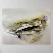 Abstract Autumn Colour Landschap Poster (Voorkant)