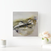 Abstract Autumn Colour Landschap Vierkante Klok (Huis)