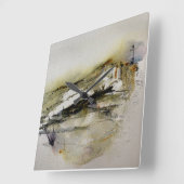 Abstract Autumn Colour Landschap Vierkante Klok (Hoek)