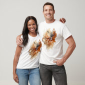 Abstract Autumn Splatter T-shirt (Unisex)