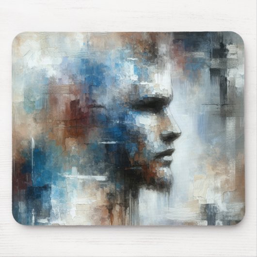 Abstract Avant-garde Man Muismat (Voorkant)