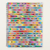 Abstract avy Patroon Planner (Voorkant)