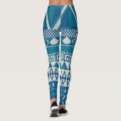 Abstract Aztec-patroon Leggings (Achterkant)