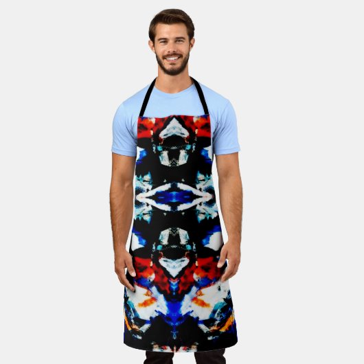 Abstract Aztec Schort (Gedragen)