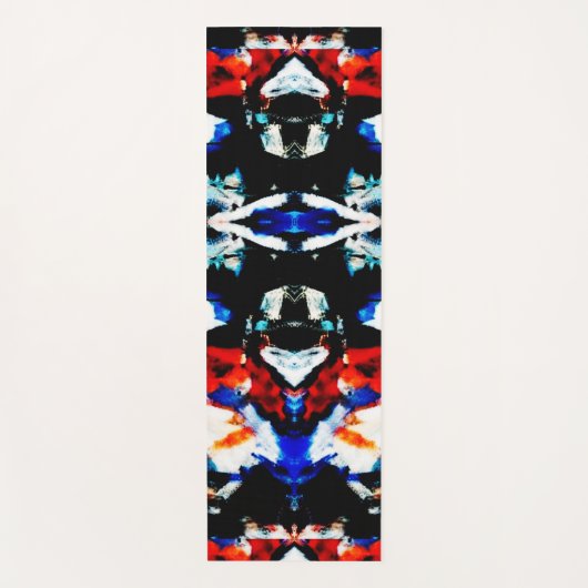 abstract aztec yogamat (Voorkant)