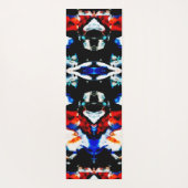 abstract aztec yogamat (Achterkant)