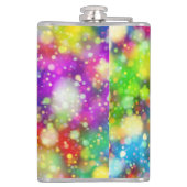 Abstract baanontwerp heupfles (Achterkant)