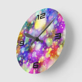 Abstract baanontwerp ronde klok (Hoek)