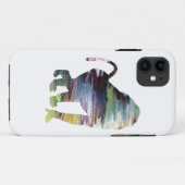Abstract Baboon Silhouette. Case-Mate iPhone Case (Achterkant (horizontaal))