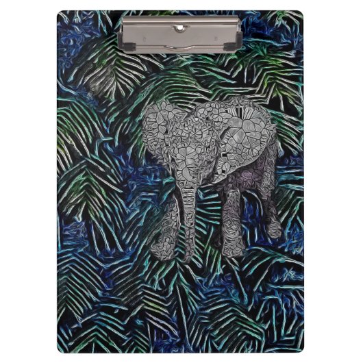 Abstract Baby olifant Klembord (Voorkant)