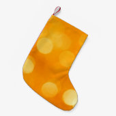 Abstract background blur kleine kerstsok (Voorkant (Hangend))