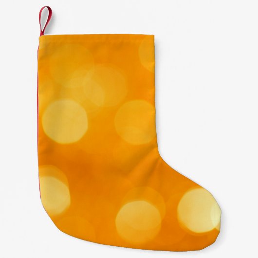 Abstract background blur kleine kerstsok (Voorkant)