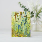 abstract background briefkaart (Staand voorkant)