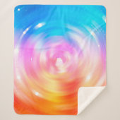 abstract background. brilliant circles background sherpa deken (Voorkant)
