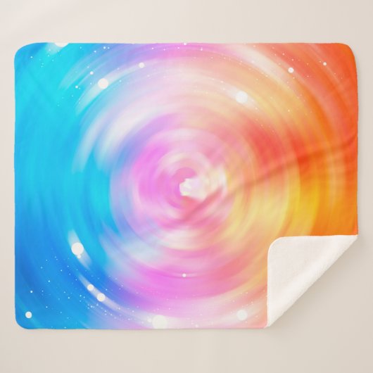 abstract background. brilliant circles background  sherpa deken (Voorkant (horizontaal))