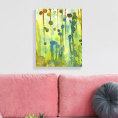abstract background canvas afdruk (Insitu (Woonkamer))