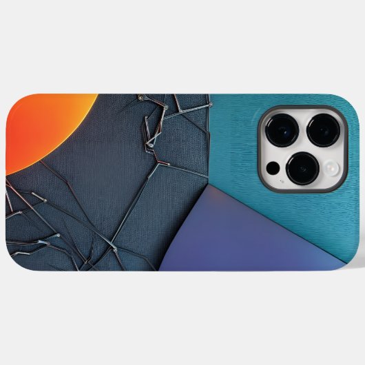 abstract background Case-Mate iPhone case (Achterkant (horizontaal))