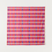 abstract background, colorful intersecting striped wandkleed (Voorkant (horizontaal))