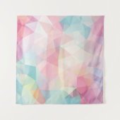 abstract background consisting of trianglesbackgro wandkleed (Voorkant)
