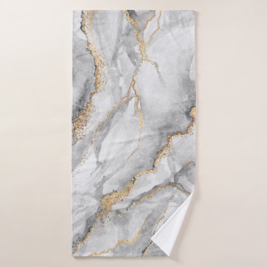 abstract background, creative texture of white mar badhanddoek (Badhanddoek)