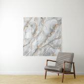abstract background, creative texture of white mar wandkleed (In situ)