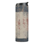 Abstract Background Grunge Vintage Texture Graphic Thermosbeker (Gedraaid links)