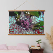 Abstract Background_Holly Branch Hangend Wandkleed (Slaapkamer)