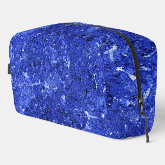 Abstract Background in Cobalt Blue Toilettasje