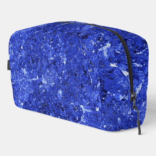 Abstract Background in Cobalt Blue Toilettasje (Rechterhoek)