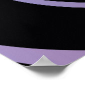 Abstract background. Licht. Background flu Poster (Hoek)