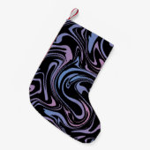 Abstract background. Liquid marble. Background flu Kleine Kerstsok (Voorkant (Hangend))