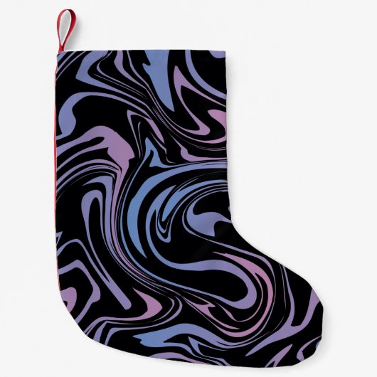 Abstract background. Liquid marble. Background flu Kleine Kerstsok (Voorkant)