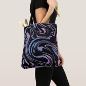 Abstract background. Liquid marble. Background flu Tote Bag (Dichtbij)