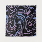 Abstract background. Liquid marble. Background flu Wandkleed (Voorkant (horizontaal))