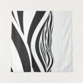 Abstract background of waves. 3D optical illusion- Wandkleed (Voorkant (horizontaal))