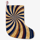 Abstract background pattern kleine kerstsok (Voorkant)