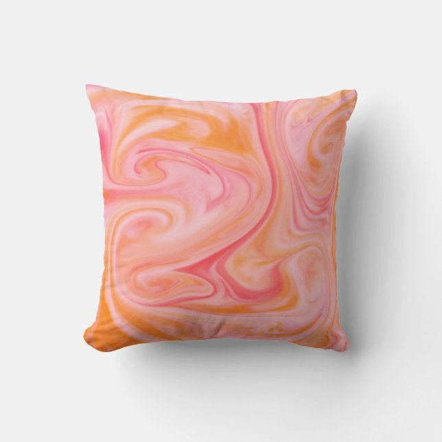 Abstract background texture of swirling or flowing kussen (Voorkant)
