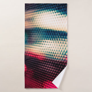 abstract background with bokeh defocused lights an badhanddoek