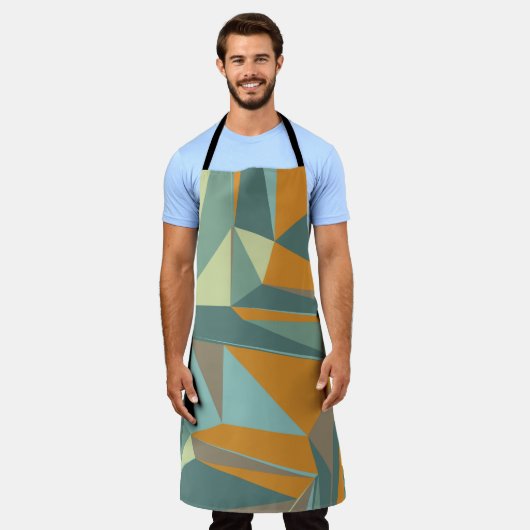 Abstract background with colorful trianglesabstrac schort (Gedragen)